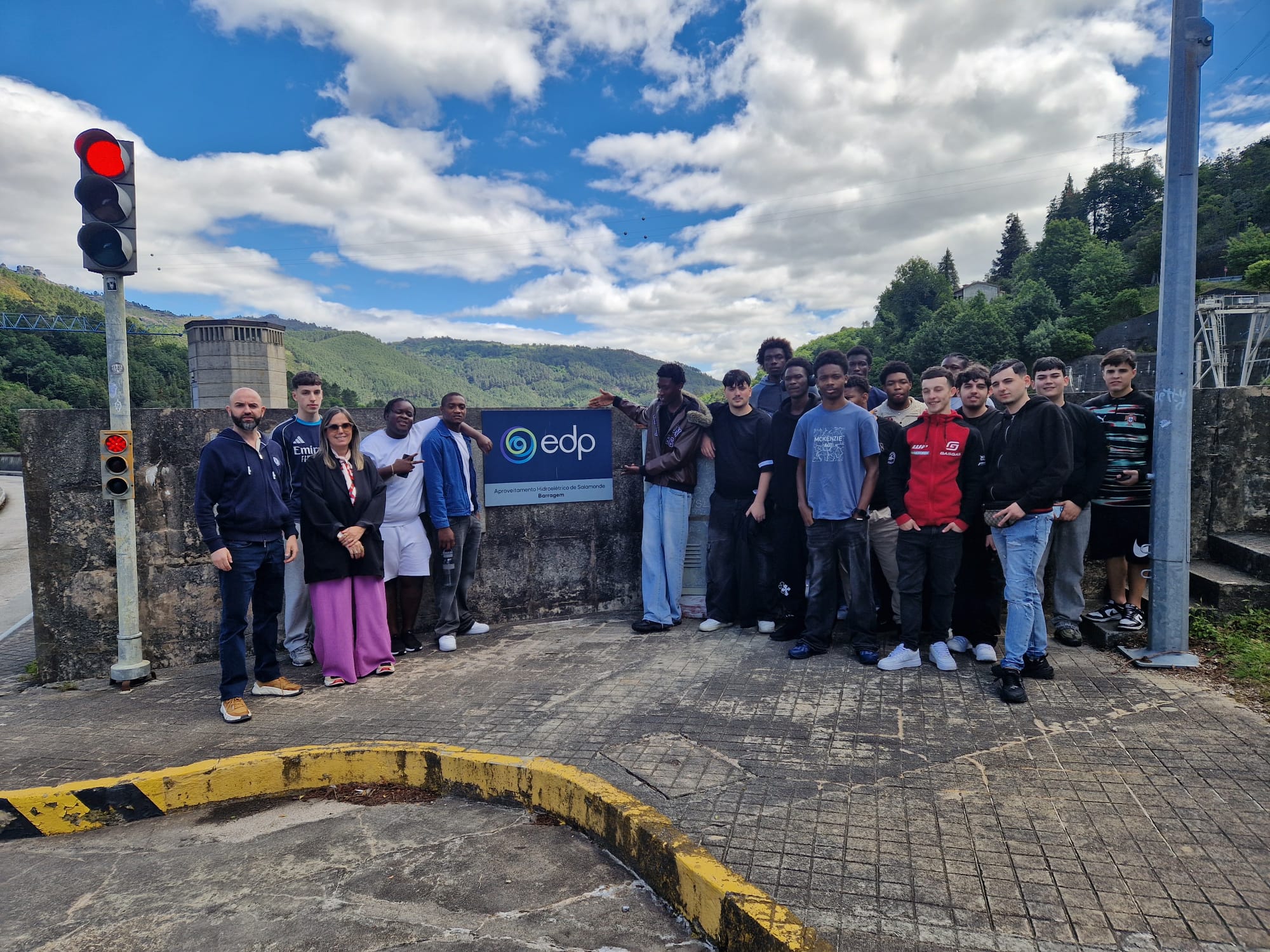 Visita de estudo à Barragem de Salamonde